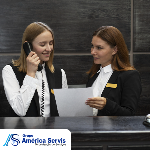 Empresa terceirizada de portaria para prédios